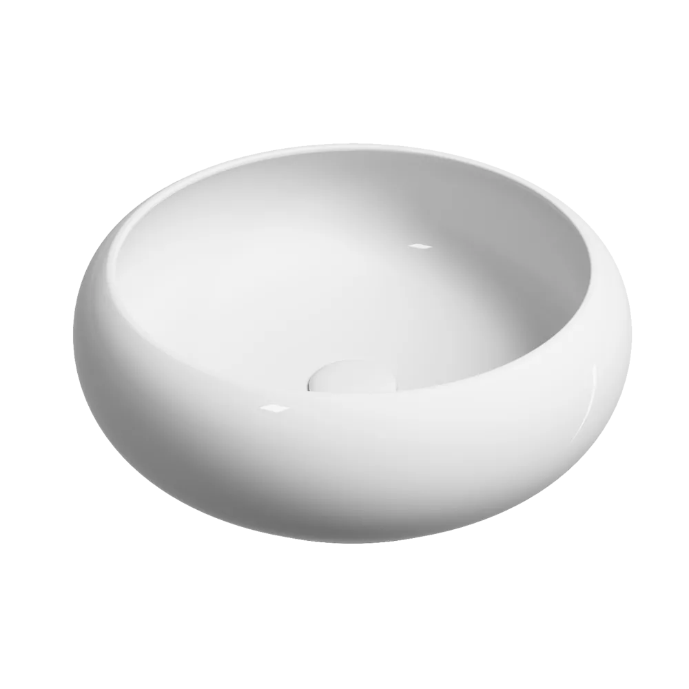 Круглая накладная раковина Ceramica nova Element CN6050