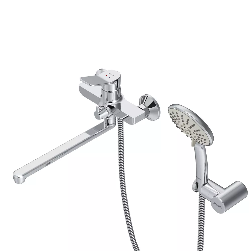 Настенный смеситель для ванны с душем AM.PM X-Joy F85A95000
