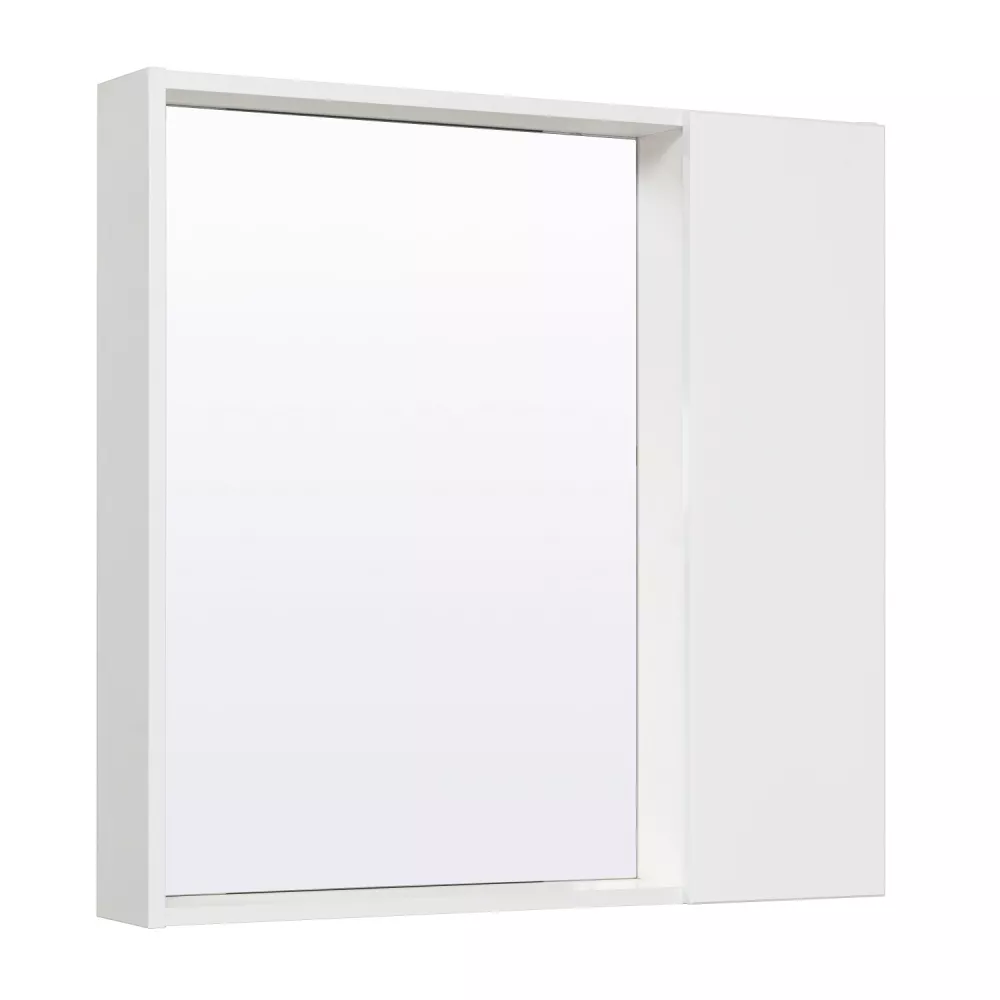 Зеркальный шкаф Runo белый Манхэттен 75 00-00001045