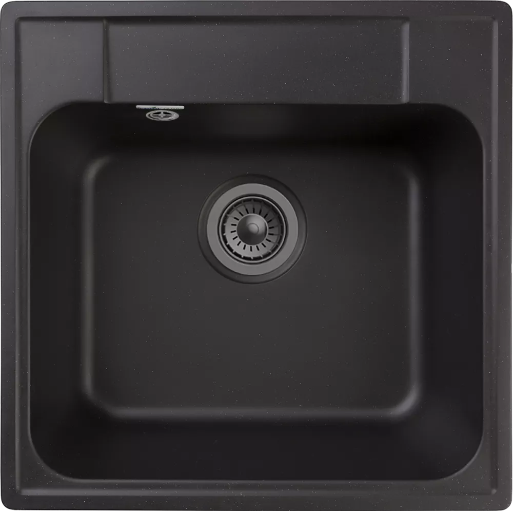 Кухонная мойка из кварца GranFest Quarz 48 черный
