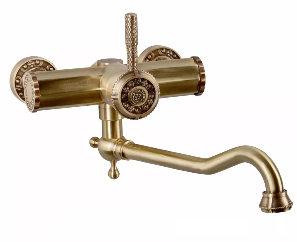 Смеситель для ванны и душа Bronze de Luxe Windsor 10111