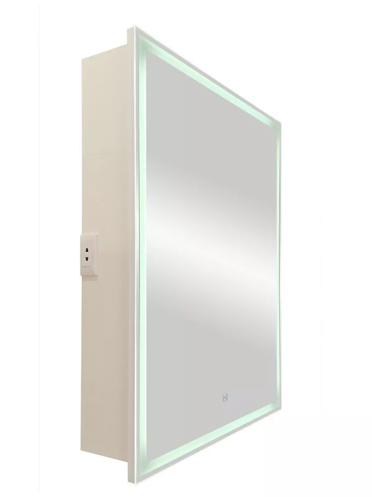 Зеркало-шкаф с подсветкой Art&Max Techno AM-Tec-550-800-1D-R-DS-F