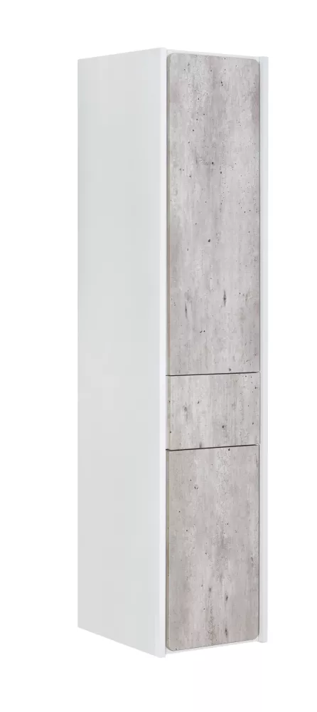 Шкаф пенал Roca Ronda R белый матовый/бетон ZRU9303006