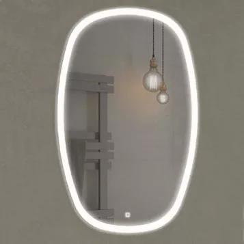 Зеркало Comforty Космея-50 светодиодная лента, сенсор 500*800 00-00001263CF