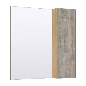 Зеркальный шкаф Runo дуб серый Мальта 70 00-00001102