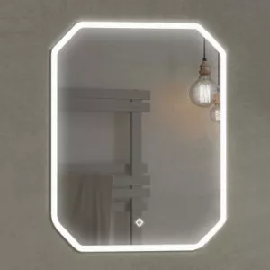 Зеркало Comforty Колеус-65 LED-подсветка, сенсор 800*650 00-00001283CF