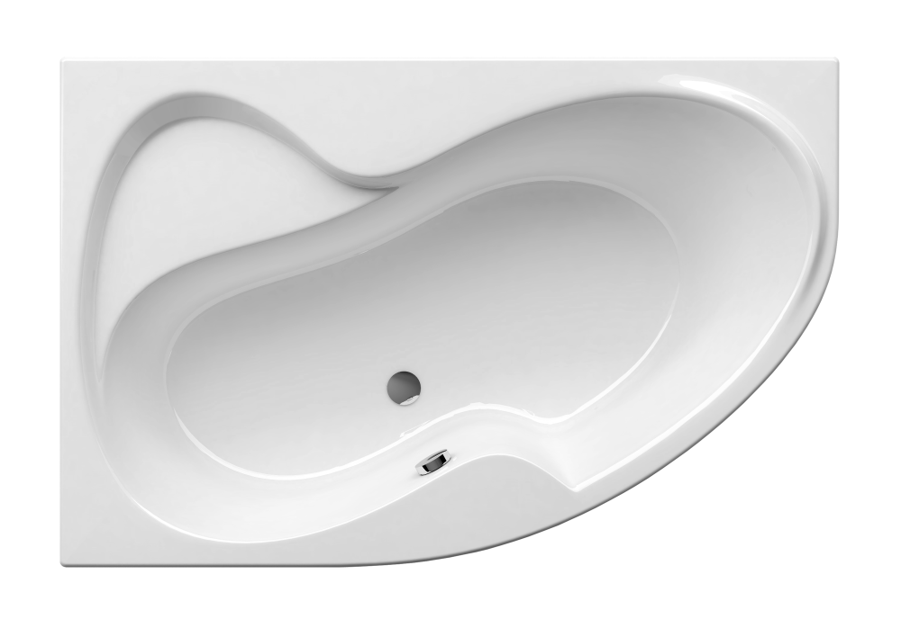 Асимметричная акриловая ванна Ravak Rosa ii 150х105 CK21000000