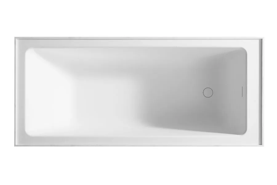 Прямоугоьная отдельностоящая ванна Abber Blitz 170х75 AS9501GB