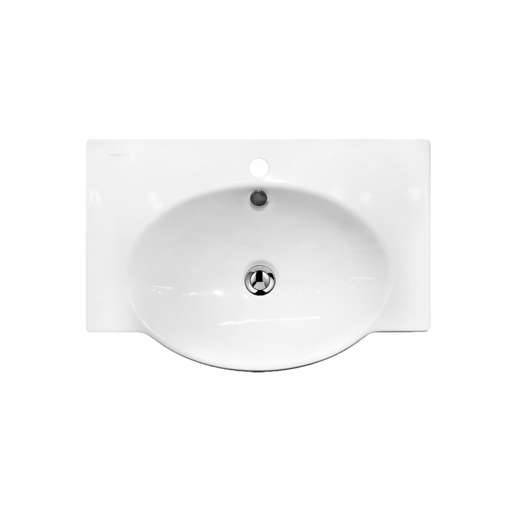 Прямоугольная раковина для ванны Sanita luxe Infinity INF65SLWB01