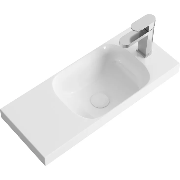 Прямоугольная раковина для ванны Aqwella Compact slim CMPSL.06.04.D
