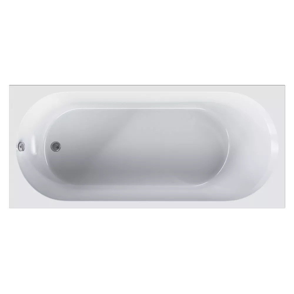 Пристенная акриловая ванна AM.PM X-Joy 180х80 W94A-180-080W-A
