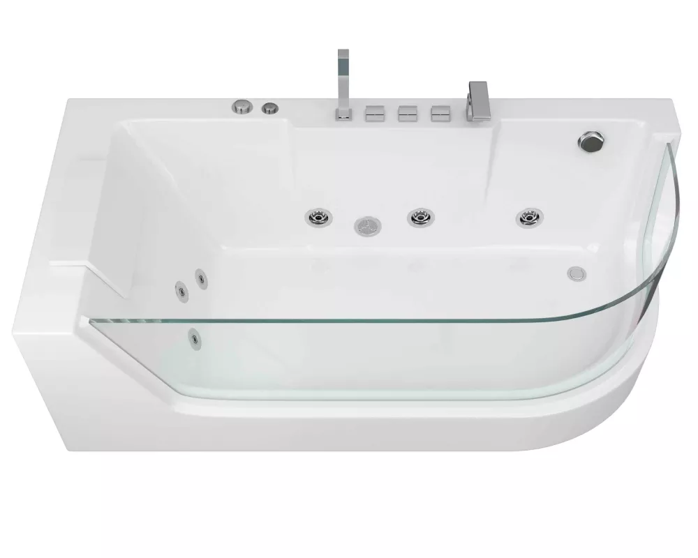 Асиметричная ванна Grossman Gr 170х80 GR-17000-1L