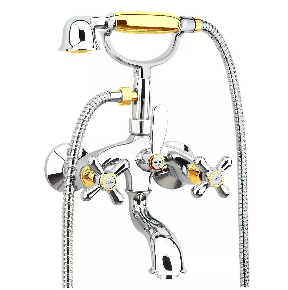 Настенный смеситель для ванны с душем Webert Armony AM720201017(153)