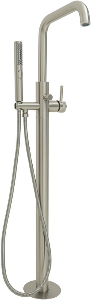 Латунный смеситель никель для ванны с душем Allen Brau Priority 5.31008-BN