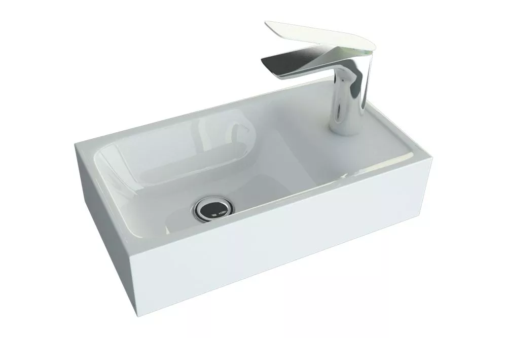 Раковина для ванны из искусственного камня Art&max Techno AM-LAV-400-MR-Mini