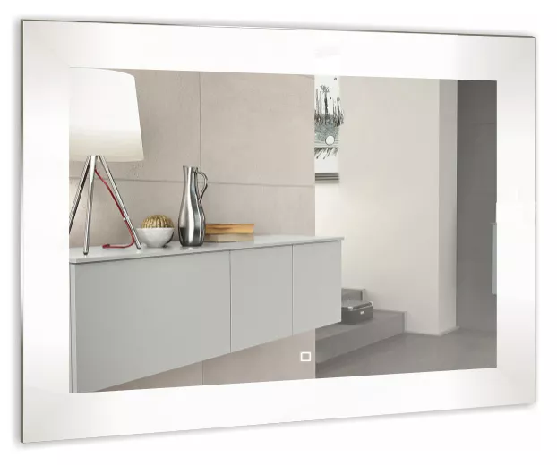 Зеркало Silver Mirrors 600*800 открытая подсветка, сенсорный выключатель Norma-Lite LED-00002574