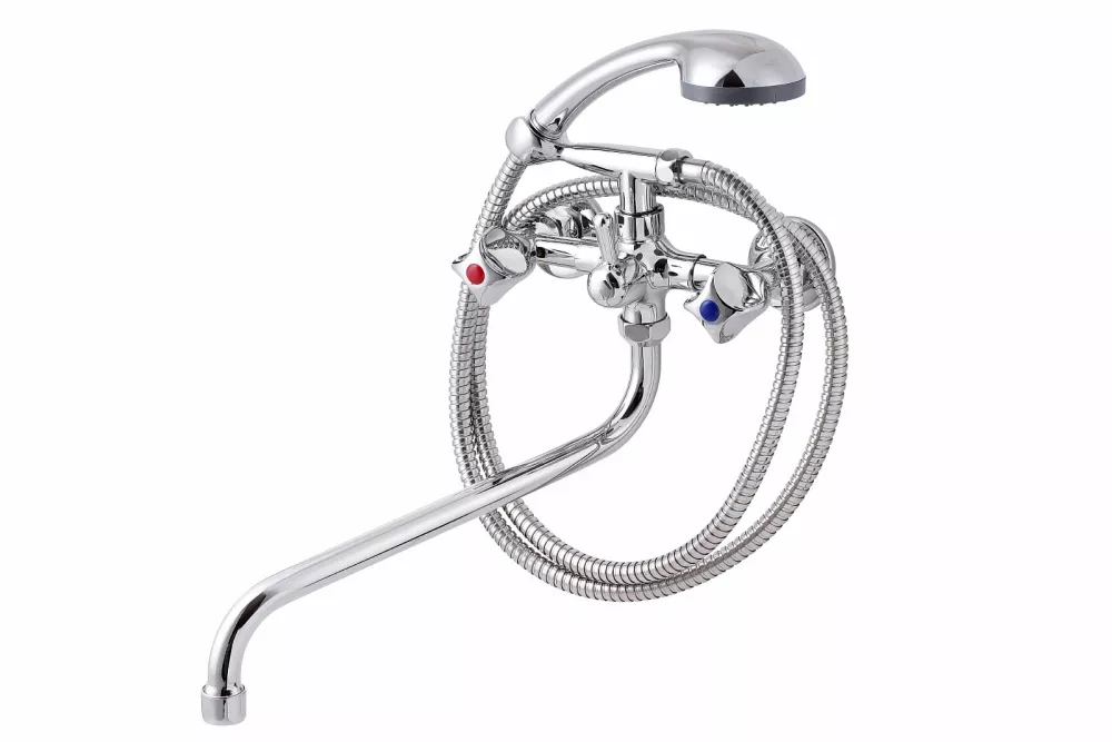 Вентильный смеситель для ванны с душем Псм-профсан Стандарт-А PSM-165-50