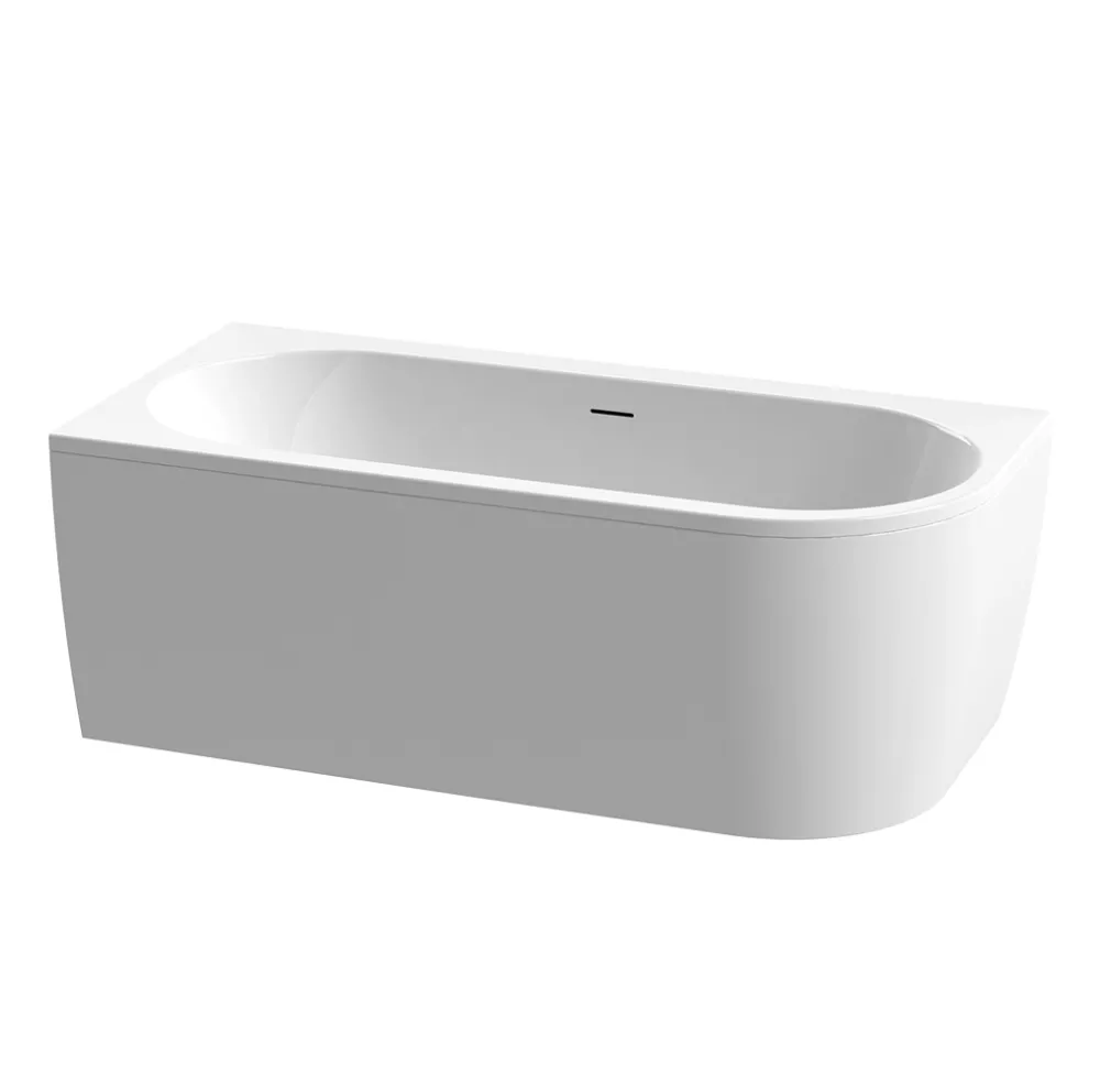 Акриловая ванна со слив-переливом Cezares Slim 179х79 SLIM CORNER-180-80-60-L-W37-SET