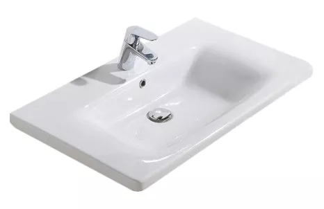 Прямоугольная раковина для ванны BelBagno Soft 13065-KL