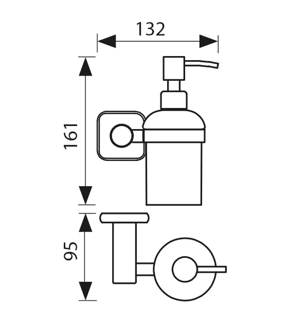 Дозатор для мыла Kaiser KH-1710