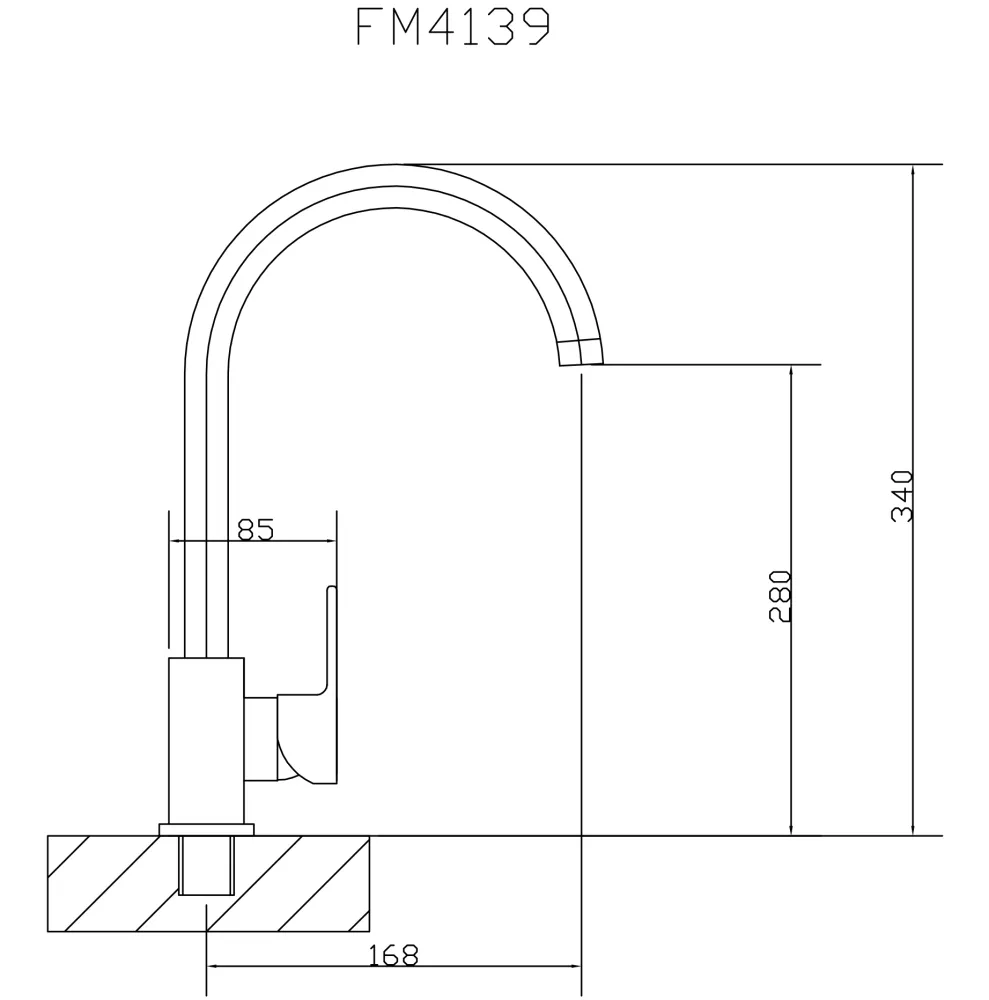 Смеситель для кухни Fmark FM4139