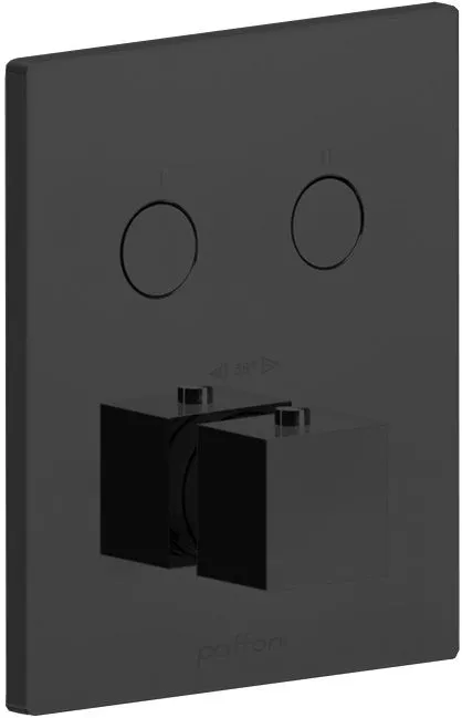 Черный смеситель для душа Paffoni Compact Box CPT518NO