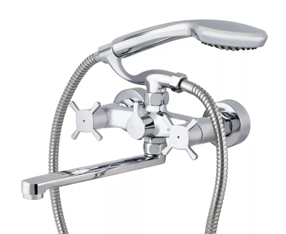 Вентильный смеситель для ванны с душем Kaiser Cuatro 58022
