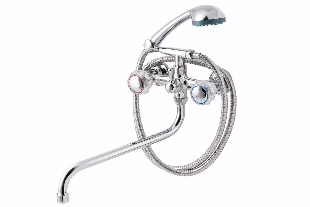Вентильный смеситель для ванны с душем Псм-профсан Стандарт-А PSM-157-65