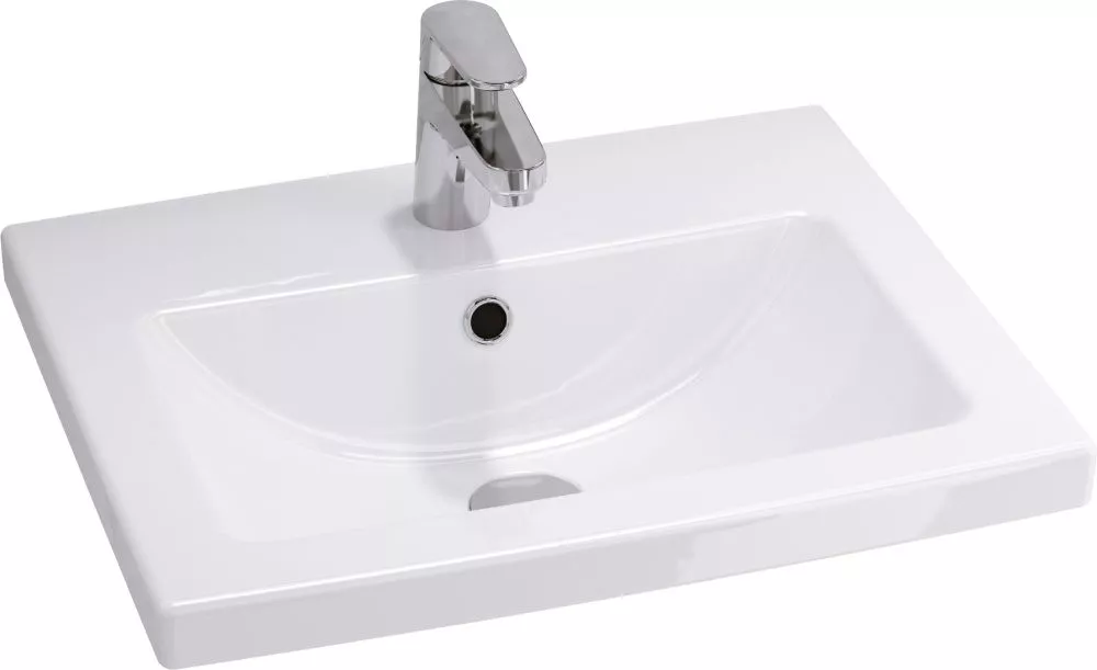 Прямоугольная раковина для ванны Cersanit Como S-UM-COM50/1-w