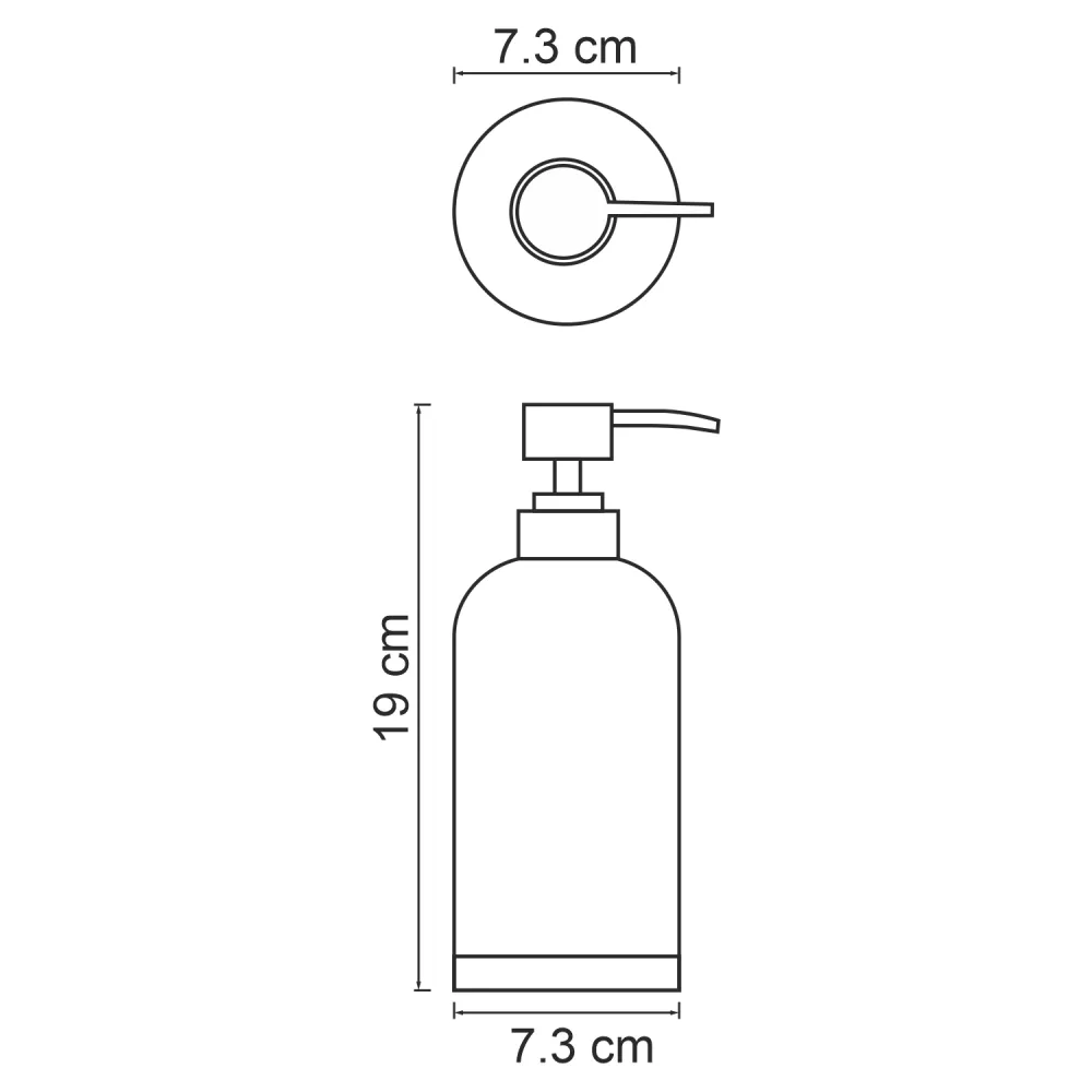 Дозатор для жидкого мыла Wasserkraft K-8899