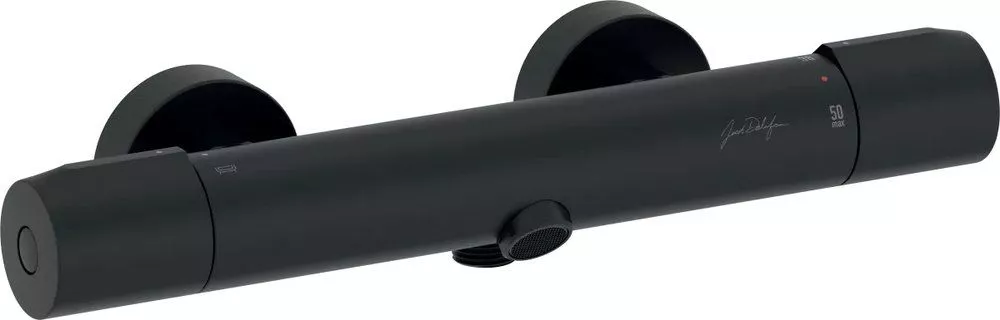 Черный смеситель для ванны Jacob Delafon Metro E24395-BL