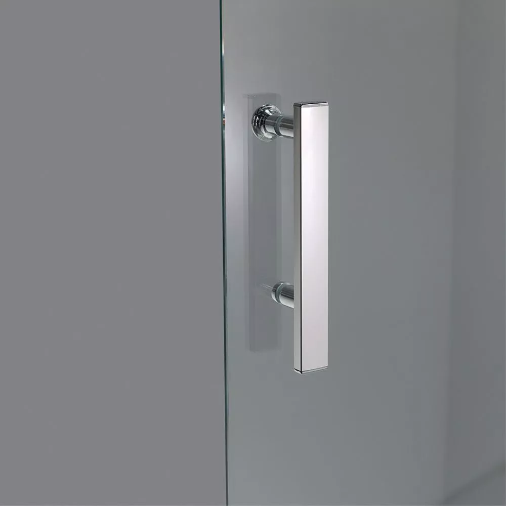 Душевая дверь Koller Pool одноэлементная NEON NS90C 900x1900 прозрачная Transparent 6мм CALC FREE хром