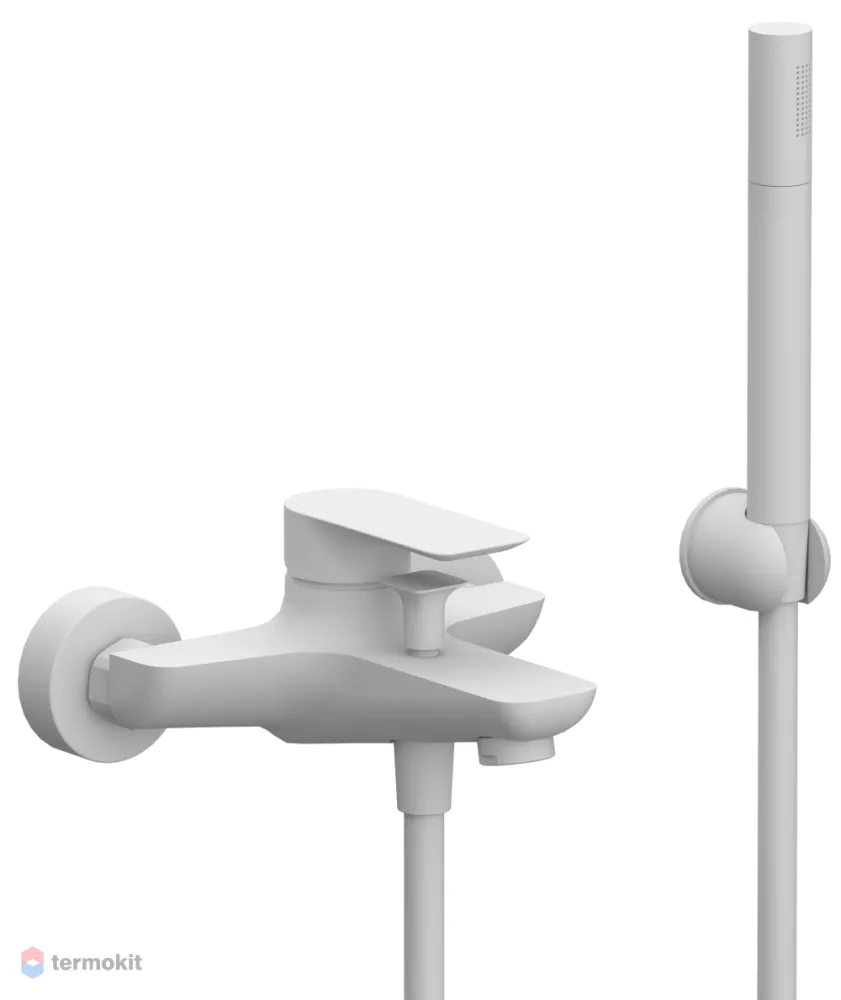 Латунный смеситель с душевым шлангом для ванны с душем Remer Infinity I02BO