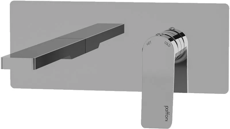 Латунный смеситель встраиваемый для раковины Paffoni Tilt TI105ST