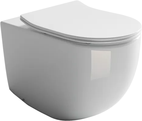 Безободковый унитаз из фарфра Ceramica nova Metropol CN4004