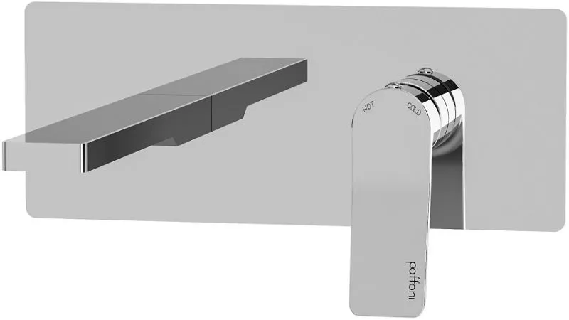 Латунный смеситель встраиваемый для раковины Paffoni Tilt TI105CR