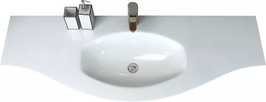 Стеклянная раковина для ванны Cezares Vague 82411