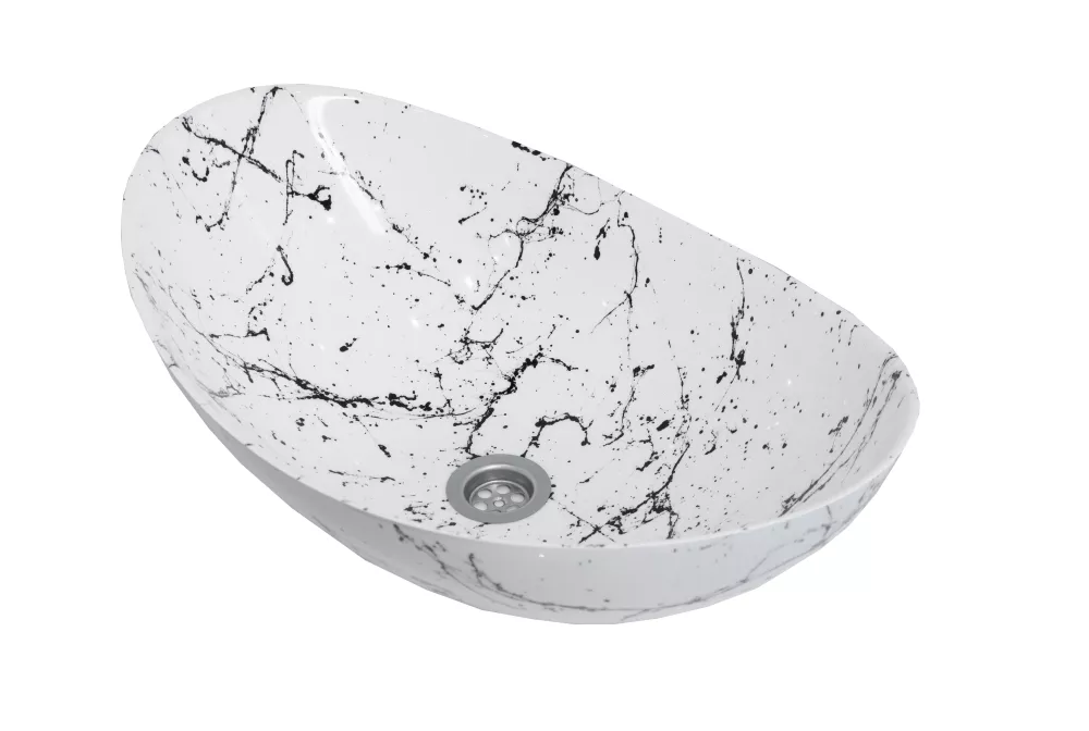 Накладная раковина из искусственного камня Stella polar Орион SP-00001054