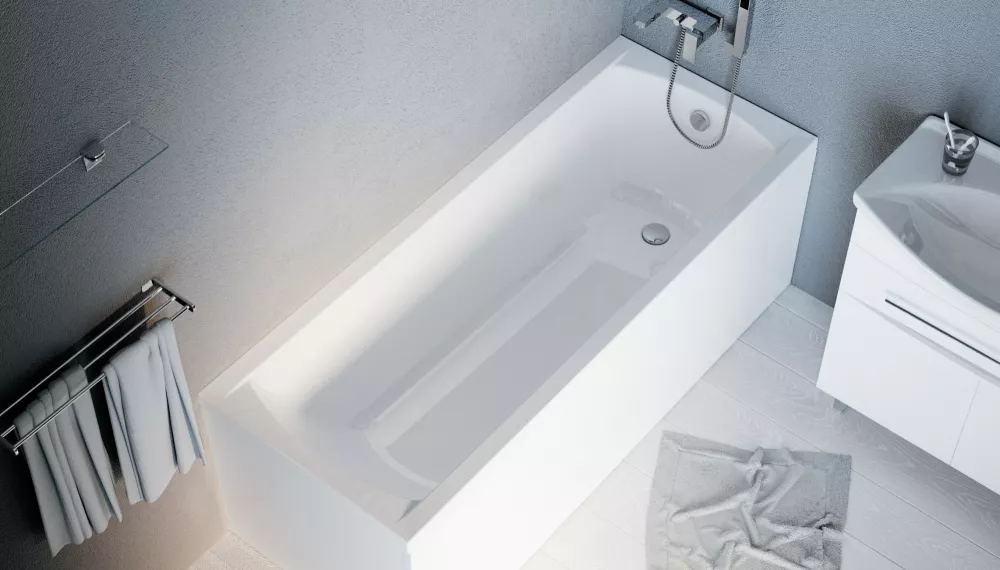 Пристенная ванна Marka One Modern 155х70 01мод15570