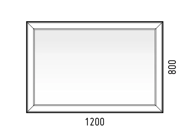 Зеркало с подсветкой Corozo Классика 120 LED SD-00000815
