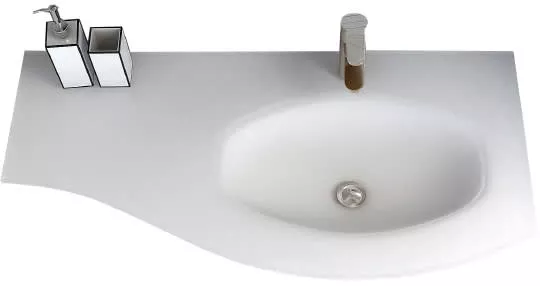 Стеклянная раковина для ванны Cezares Vague 82408