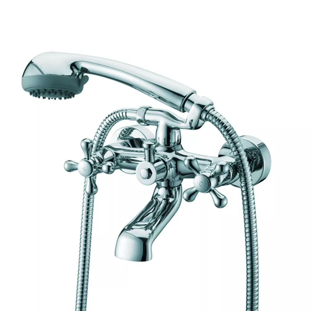 Вентильный смеситель для ванны с душем Kaiser Carlson Style 44223-1/44222