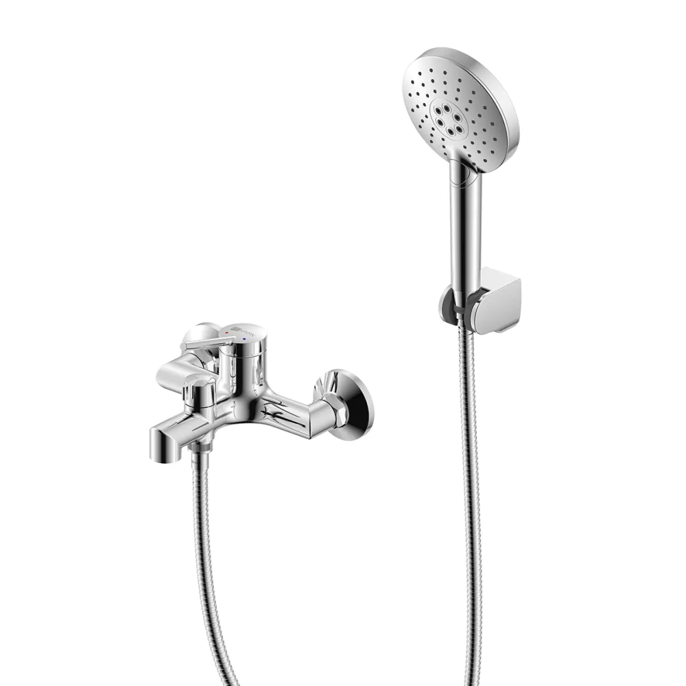 Настенный смеситель для ванны с душем Lemark Minima LM3814C