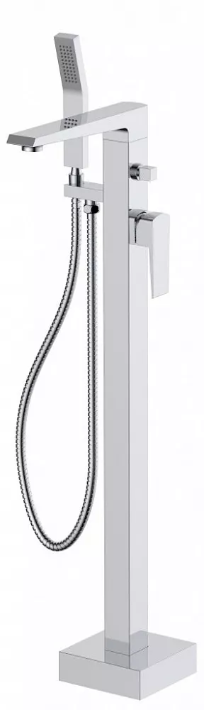 Рычажный смеситель для ванны с душем BelBagno Arlie ARL-FMTA-CRM
