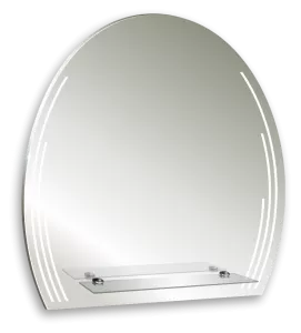 Зеркало Silver Mirrors 570*595 с полкой Партер ФР-00002393